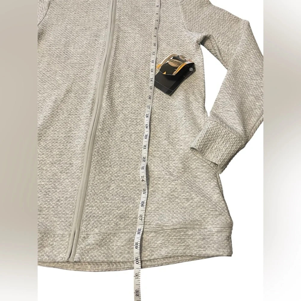 AVÍA women’s light gray OTTOMAN TUNIC JACKET - Picture 6 of 6